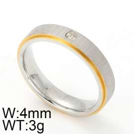 Stainless Steel Gold-plating Ring