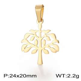 Stainless Steel Gold-plating Pendant